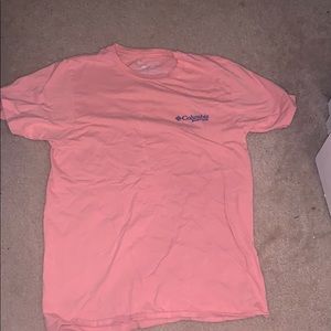 Columbia orange t shirt